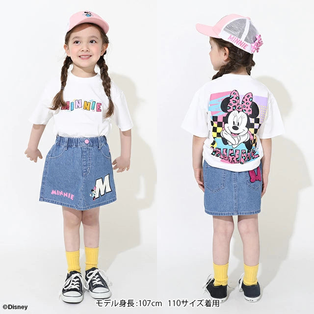Japanese BDL x Disney Denim Skirt 80-140cm Girls Summer SKIRTS