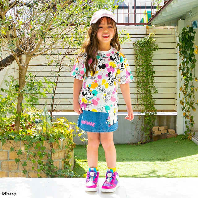 Japanese BDL x Disney Denim Skirt 80-140cm Girls Summer SKIRTS