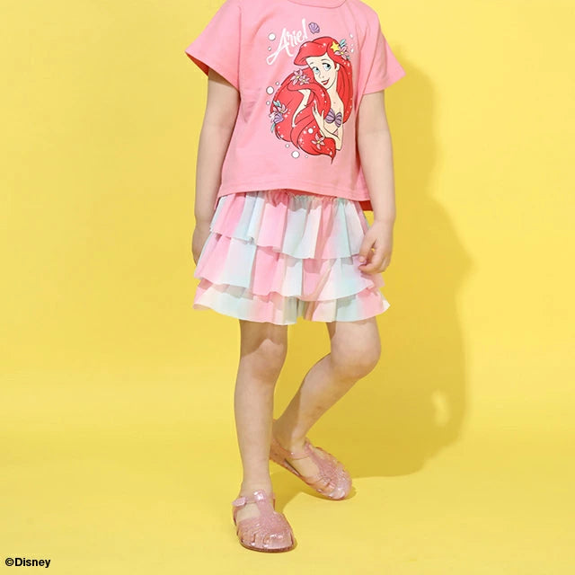 Japanese BDL x Disney Princess Tops and Pants Set (100-130cm) for Girls Summer