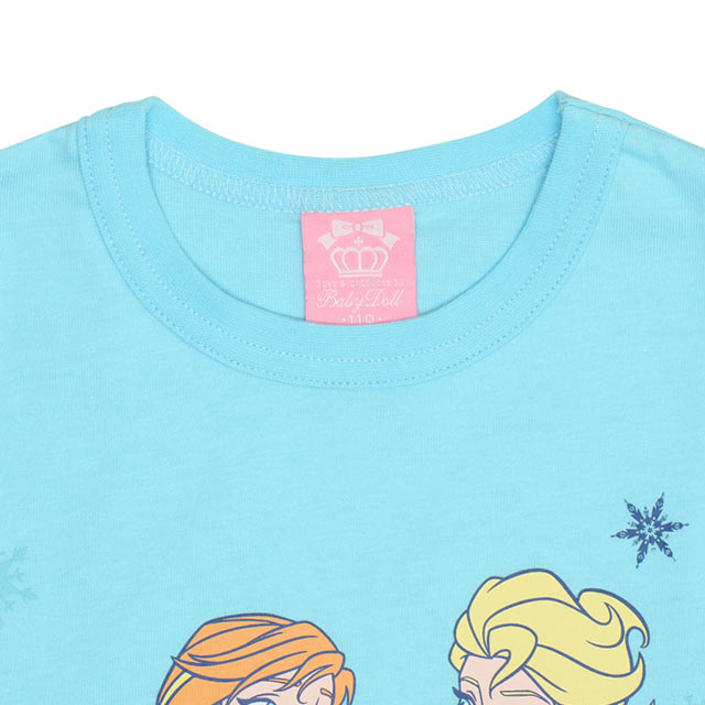 Japanese BDL x Disney Princess Tops and Pants Set (100-130cm) for Girls Summer