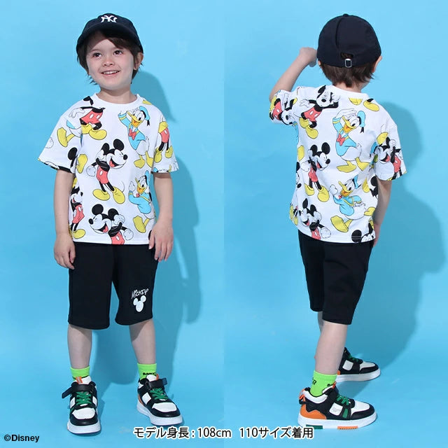 Japanese BDL x Disney casual tops and shorts set 80-120cm boys' summer TOPS PANTS