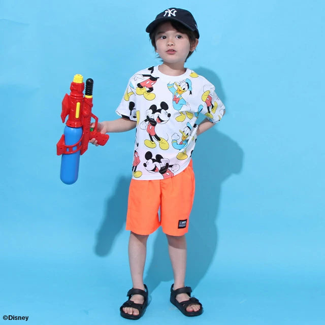 Japanese BDL x Disney casual tops and shorts set 80-120cm boys' summer TOPS PANTS
