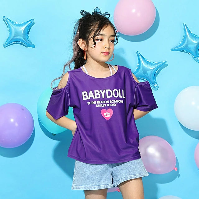 Japanese children's clothing BDL amphibious swimsuit top set 90-140cm girls summer TOPS summer swimming swimsuit special