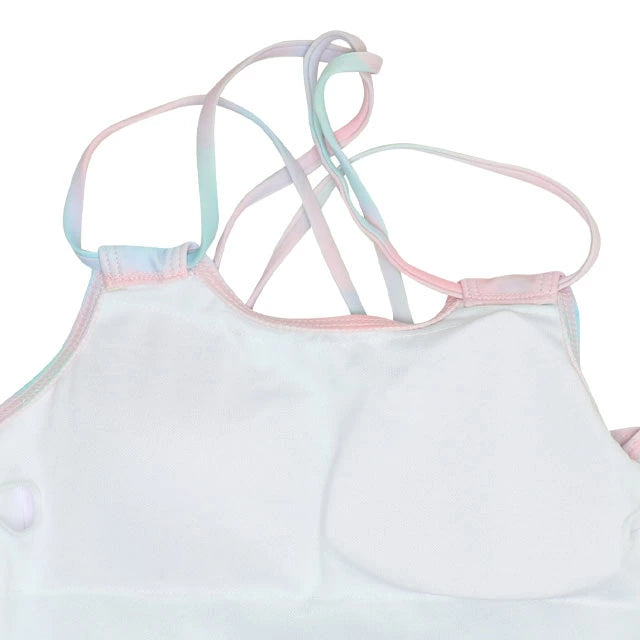Japanese children's clothing BDL amphibious swimsuit top set 90-140cm girls summer TOPS summer swimming swimsuit special