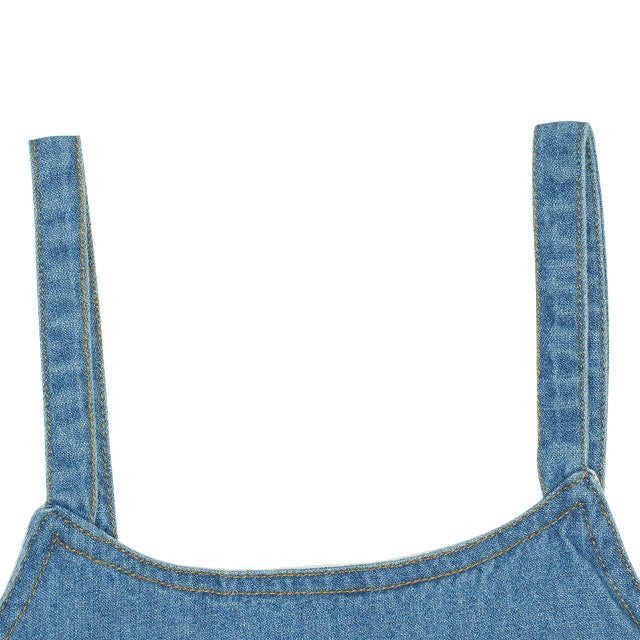 Japanese children's clothing BDL suspender denim skirt top two-piece set 90-140cm girls summer TOPS DRESSES