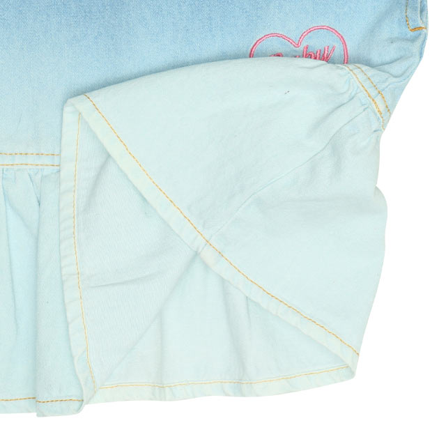 Japanese children's clothing BDL suspender denim skirt top two-piece set 90-140cm girls summer TOPS DRESSES