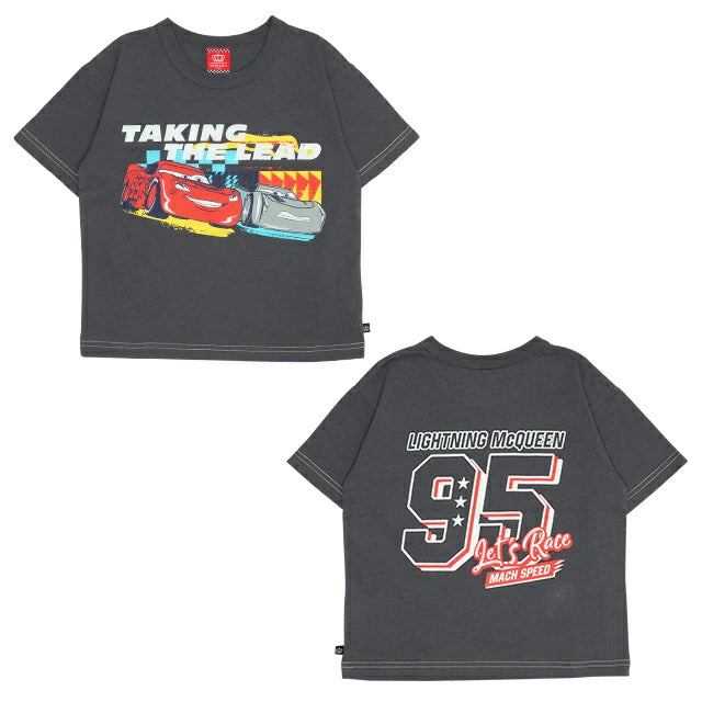 Japanese BDL x Disney Cars Printed Tops (90-130cm) for Boys (Summer)