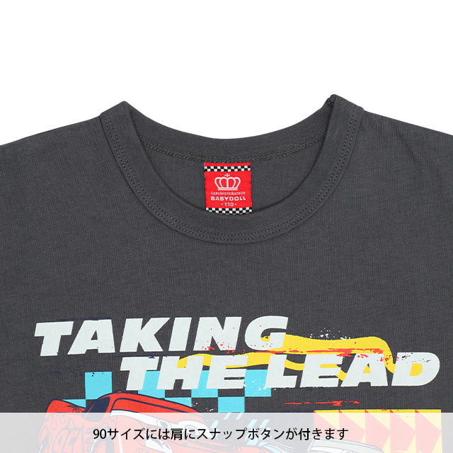 Japanese BDL x Disney Cars Printed Tops (90-130cm) for Boys (Summer)