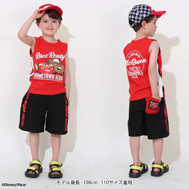 Japanese BDL x Disney Cars Sports Shorts 90-130cm Boys Summer PANTS