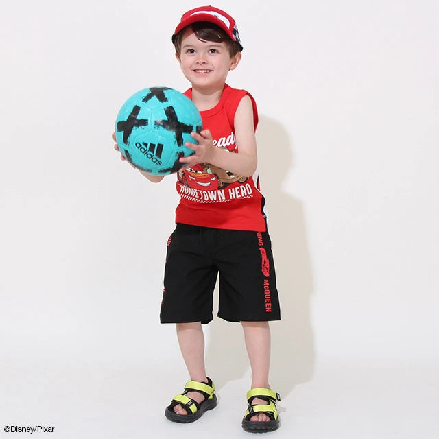 Japanese BDL x Disney Cars Sports Shorts 90-130cm Boys Summer PANTS