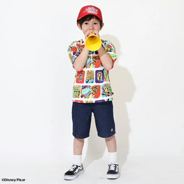 Japanese BDL x Disney Toy Story Printed Top (80-150cm) for Boys (Summer)