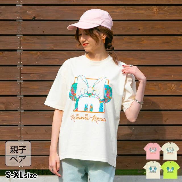 Japanese BDL x Disney parent-child print tops (S-XL, adult size, summer TOPS)