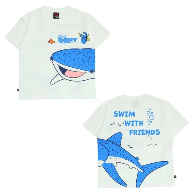 Japanese children's clothing BDL parent-child whale print top 90-150cm boys/girls summer TOPS
