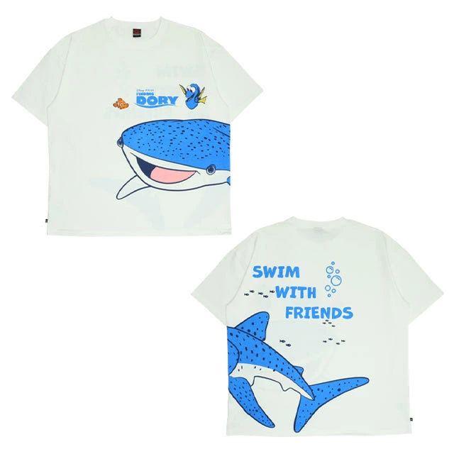 Japanese children's clothing BDL parent-child whale print top S-XL adult summer TOPS