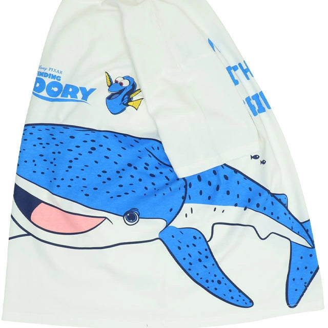 Japanese children's clothing BDL parent-child whale print top S-XL adult summer TOPS