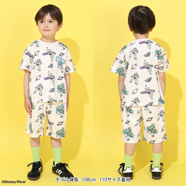 Japanese BDL x Disney Toy Story Mesh Print Top 80-140cm Boys Summer TOPS