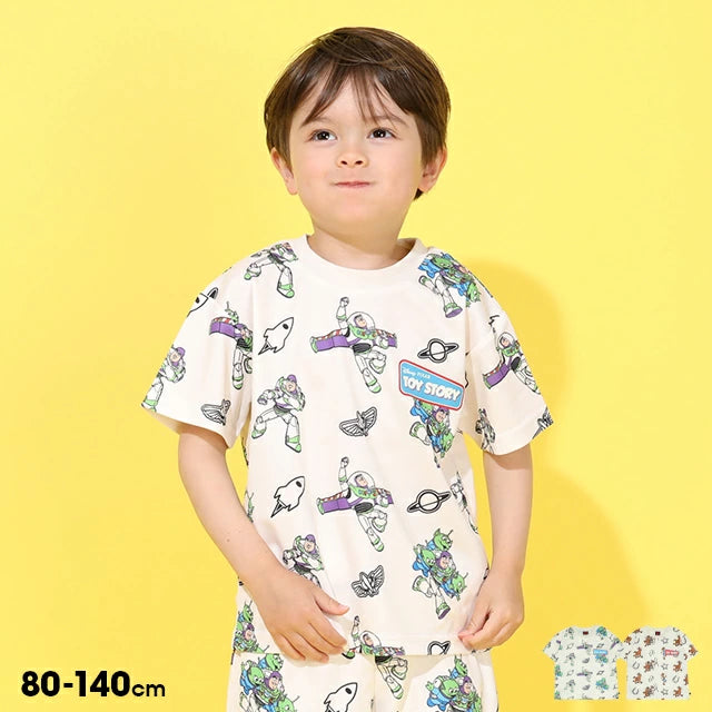 Japanese BDL x Disney Toy Story Mesh Print Top 80-140cm Boys Summer TOPS