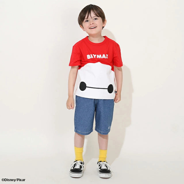 Japanese BDL x Disney Print Tops (90-130cm) for Boys and Girls Summer