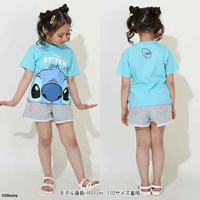 Japanese BDL x Disney Print Tops (90-130cm) for Boys and Girls Summer