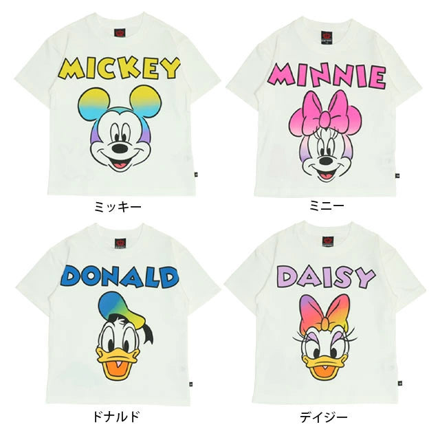 Japanese BDL x Disney parent-child print tops (80-150cm) for boys and girls (summer TOPS)