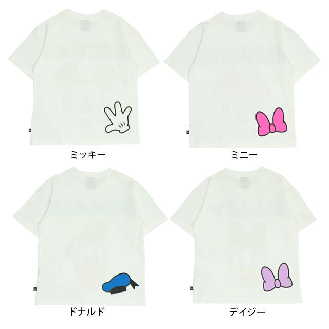Japanese BDL x Disney parent-child print tops (80-150cm) for boys and girls (summer TOPS)