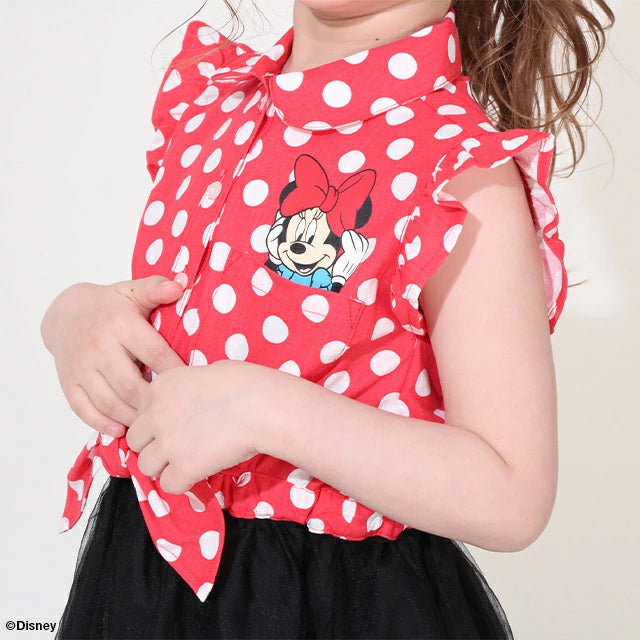 Japanese BDL x Disney patchwork mesh dress 80-140cm girls summer dresses