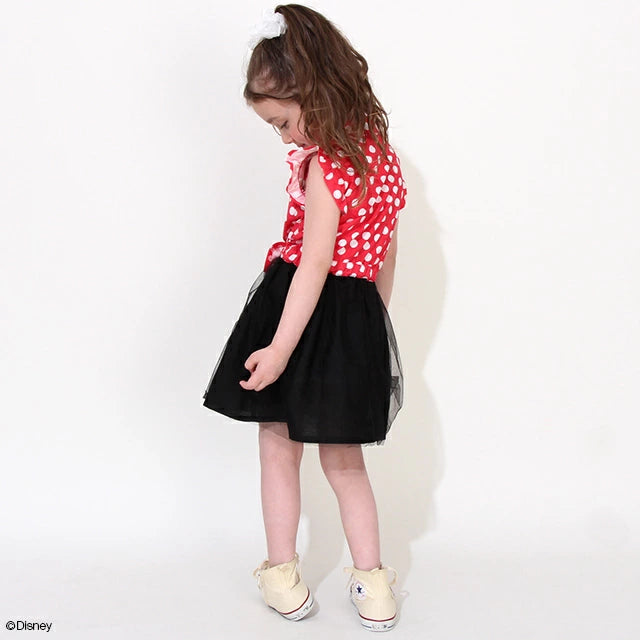 Japanese BDL x Disney patchwork mesh dress 80-140cm girls summer dresses