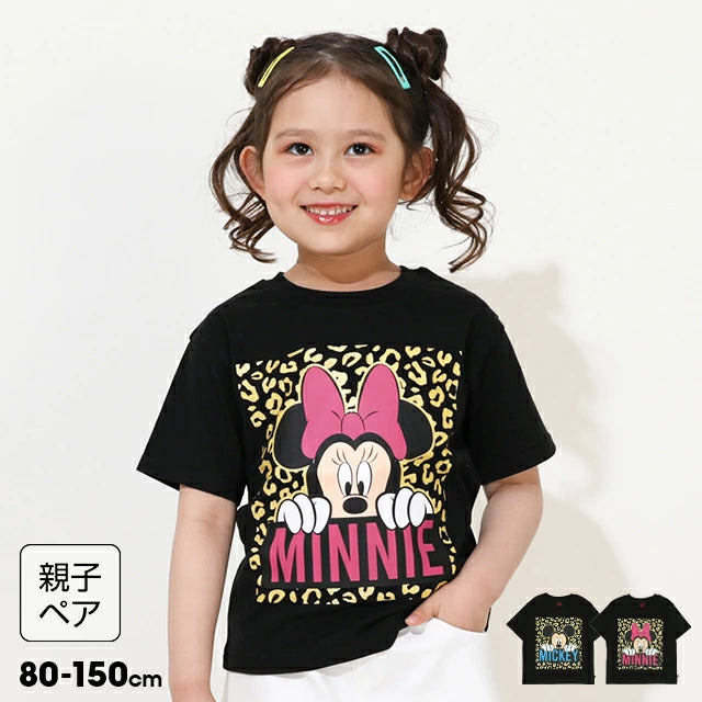 Japanese BDL x Disney parent-child print tops (80-150cm) for boys and girls (summer TOPS)