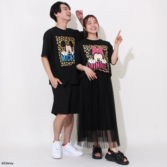 Japanese BDL x Disney parent-child print tops (S-XL, adult size, summer TOPS)