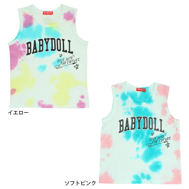 Japanese children's clothing BDL printed vest 80-140cm boys' summer TOPS