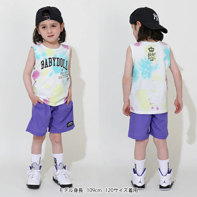 Japanese children's clothing BDL printed vest 80-140cm boys' summer TOPS
