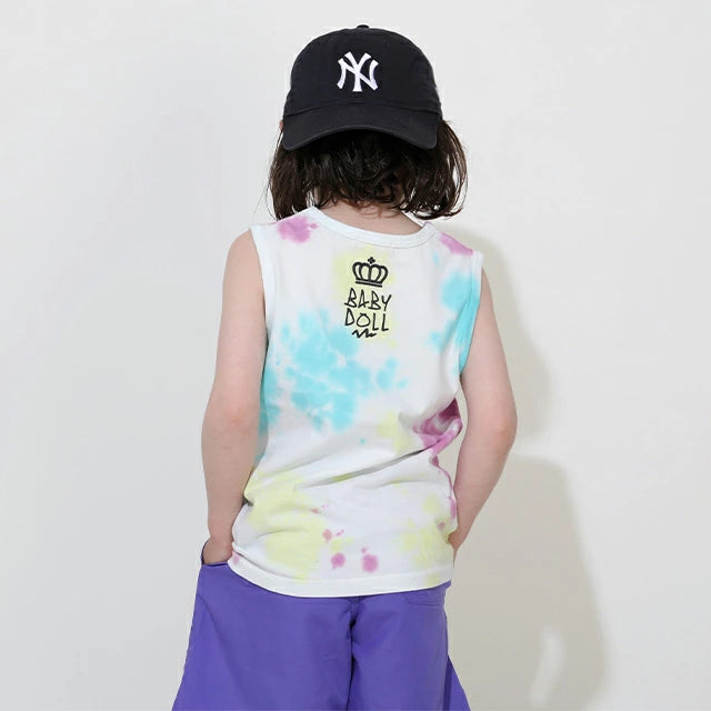 Japanese children's clothing BDL printed vest 80-140cm boys' summer TOPS