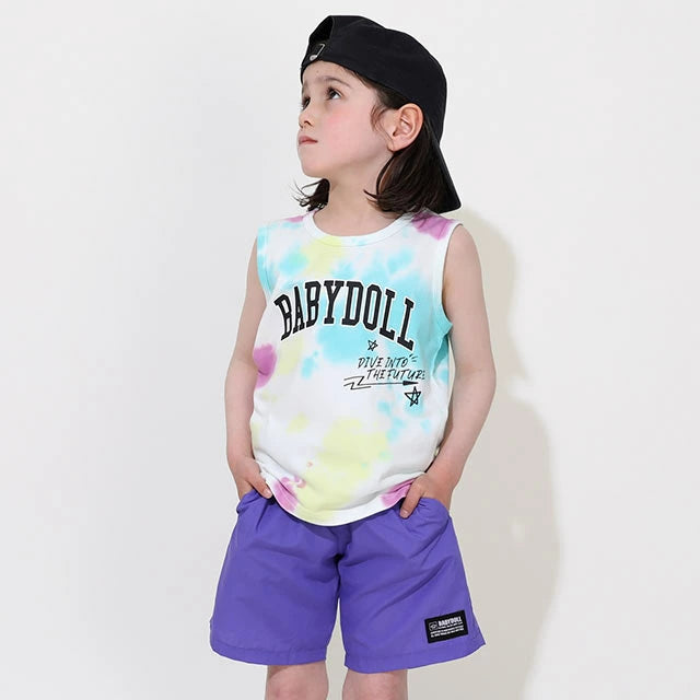 Japanese children's clothing BDL printed vest 80-140cm boys' summer TOPS