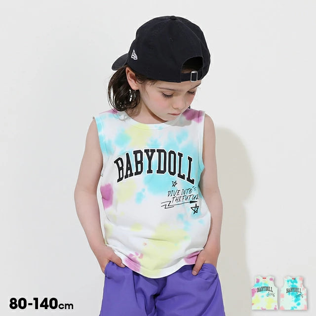 Japanese children's clothing BDL printed vest 80-140cm boys' summer TOPS