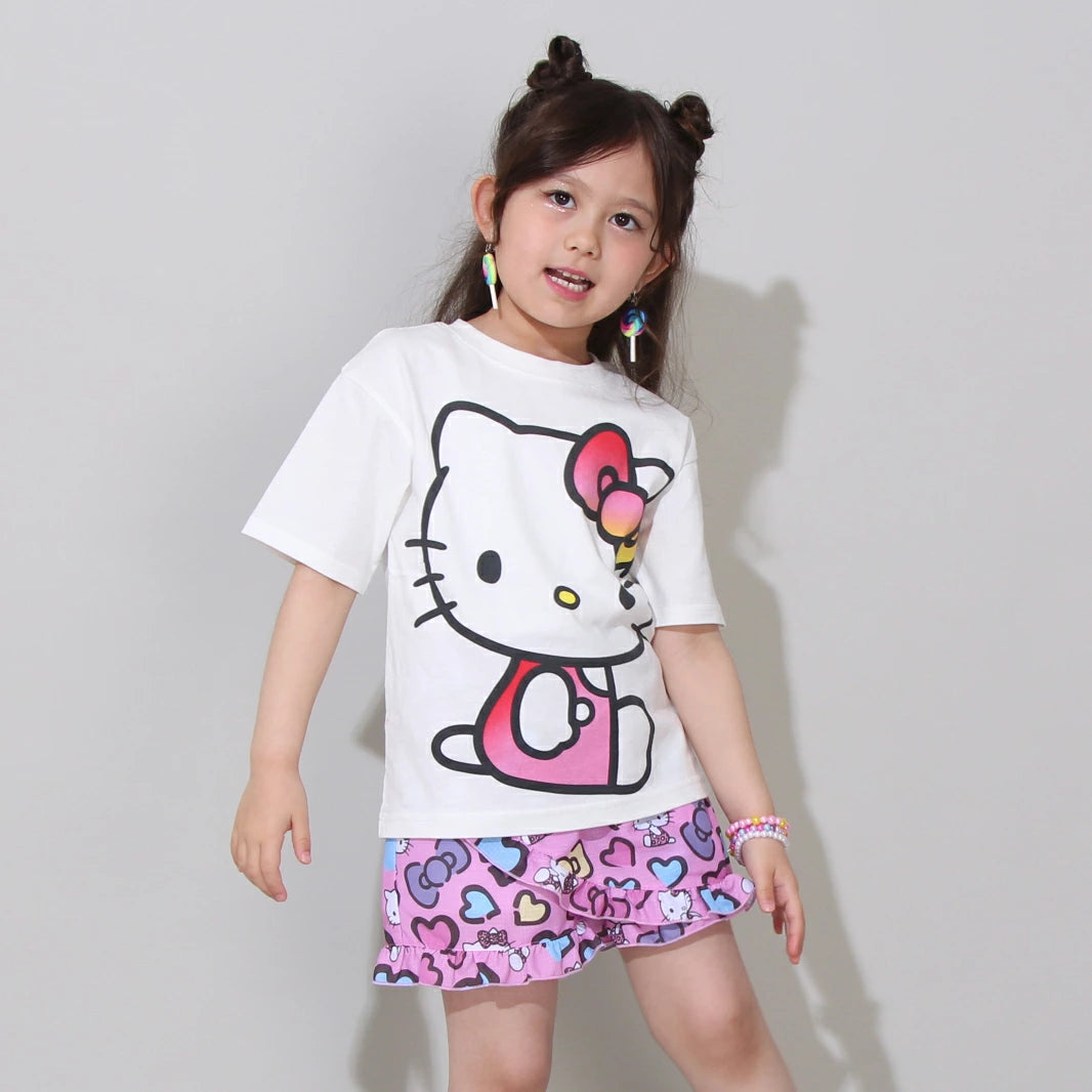 Japanese BDL x Sanrio Parent-child Print Tops 80-140cm Girls Summer TOPS