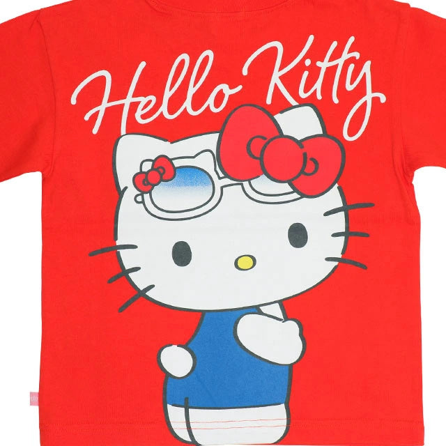 Japanese BDL x Sanrio Parent-child Print Tops 80-140cm Girls Summer TOPS