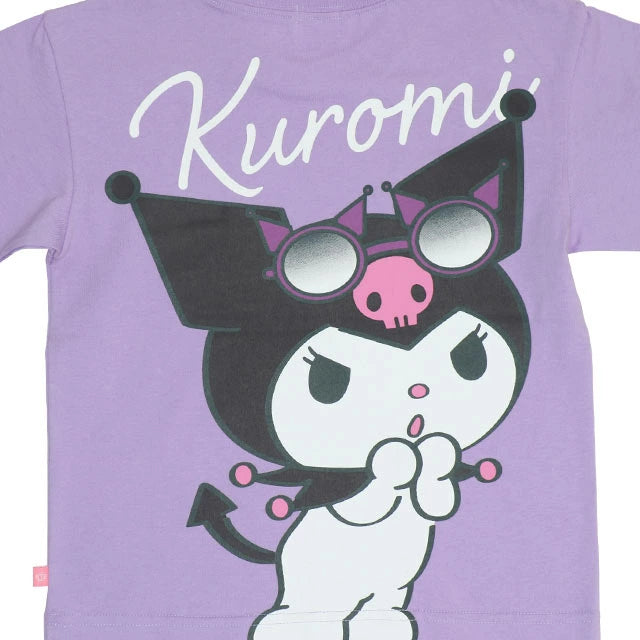 Japanese children's clothing BDL x Sanrio parent-child print top SL adult summer TOPS