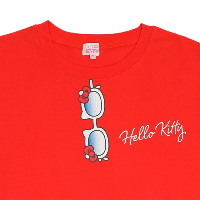 Japanese children's clothing BDL x Sanrio parent-child print top SL adult summer TOPS