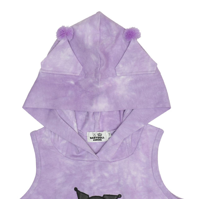 Japanese BDL x Sanrio Hooded Vest Dress (90-130cm) for Girls Summer
