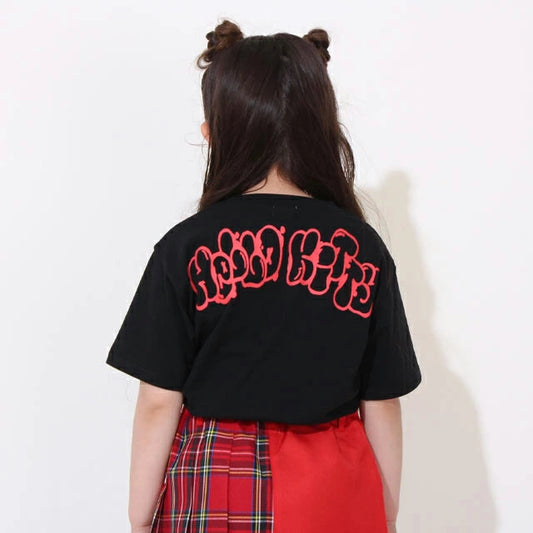 Japanese BDL x Sanrio Parent-child Print Tops (80-150cm) for Girls (Summer)