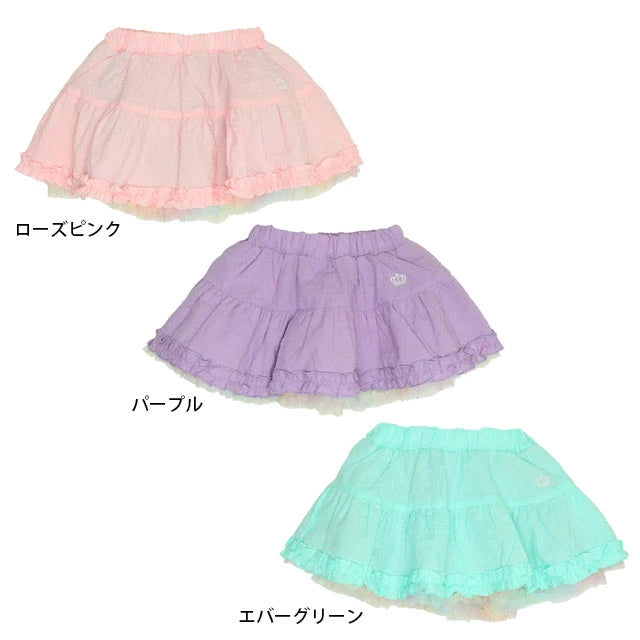 Japanese children's clothing BDL mesh bubble skirt 80-120cm girls summer SKIRTS