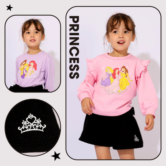 日本直送 BABYDOLL x Disney Princess 福袋3點 100-130cm 女童款 2026年日本新春福袋 【日本預售:2026年1月1日】