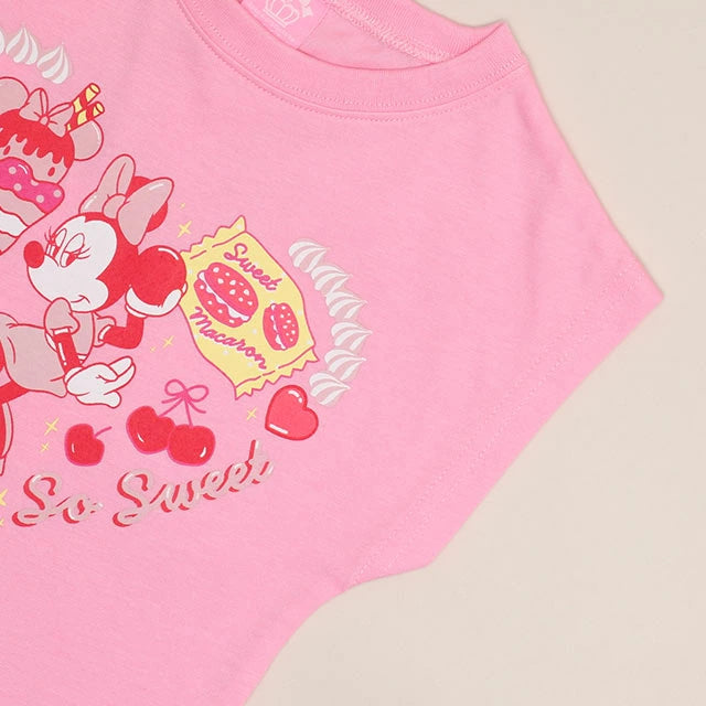 日本童裝 BDL x Disney 米妮印花上衣 90-140cm 女童款 夏季 TOPS