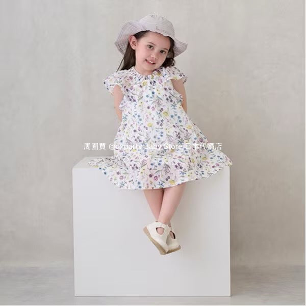 Japanese children's clothing pe#main dress 80-130cm girls summer dresses
