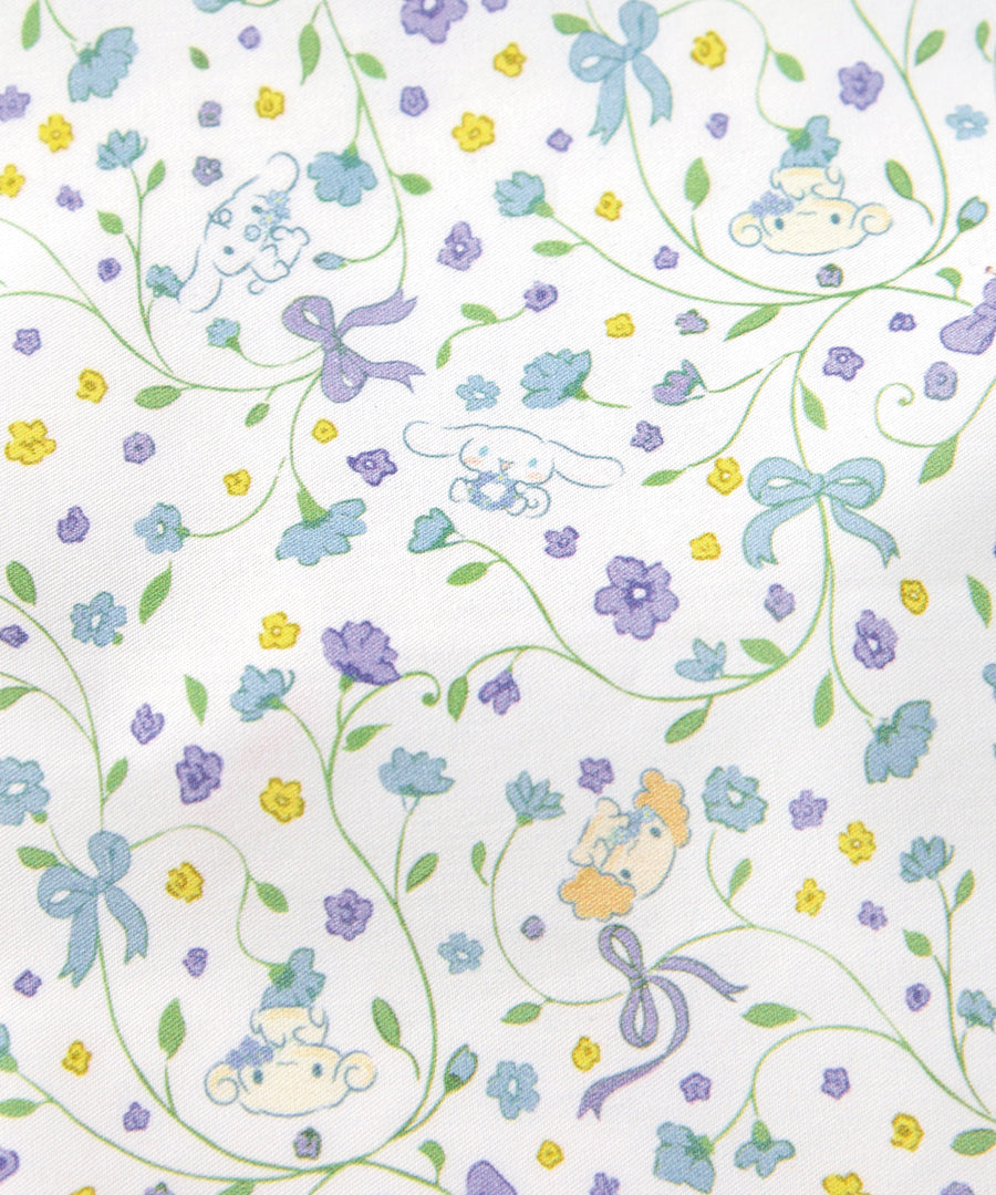 Japanese children's clothing panpantutu x Sanrio Cinnamoroll floral short skirt 90-140cm girls summer SKIRTS