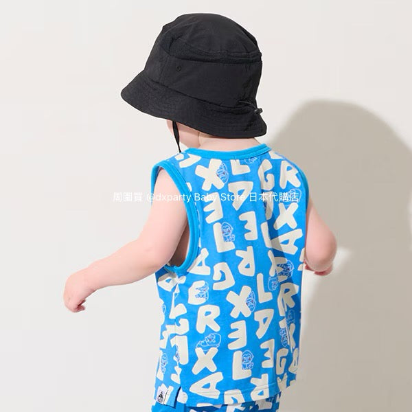 Japanese XLARGE KIDS Printed Vest 80-140cm Boys Summer TOPS