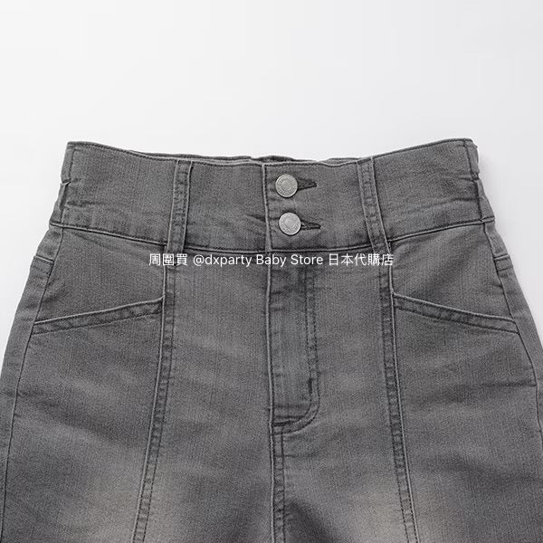 Lovetoxic Japanese children's clothing contact cold flared jeans 140-170cm girls summer PANTS