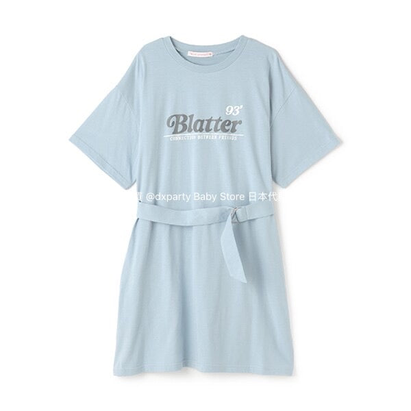 Lovetoxic Japanese Kids Clothing: Cold-Contact Waisted Dress (140-160cm) for Girls (Summer Dress)