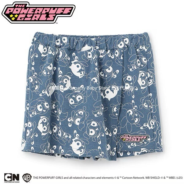 Japanese children's clothing X-girl Stages x Flying Girls printed skirt pants 90-140cm girls summer PANTS