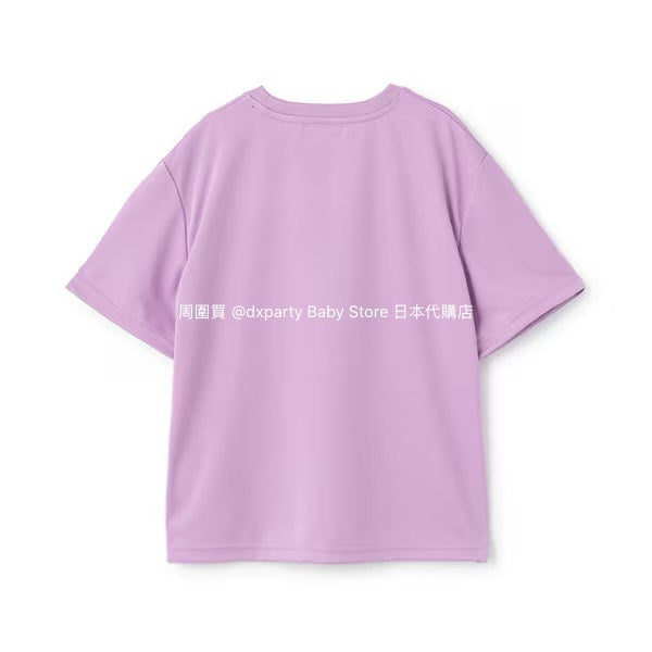 Japanese children's clothing X-girl Stages contact cool water absorption quick dry color changing print top 80-140cm girls summer TOPS